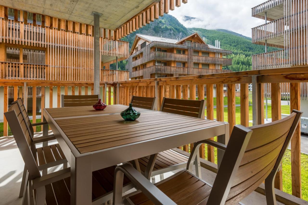 Montela Apartments - Haus C Saas-Grund Ngoại thất bức ảnh