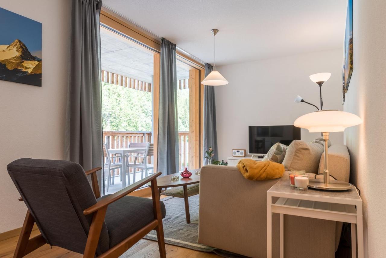 Montela Apartments - Haus C Saas-Grund Ngoại thất bức ảnh